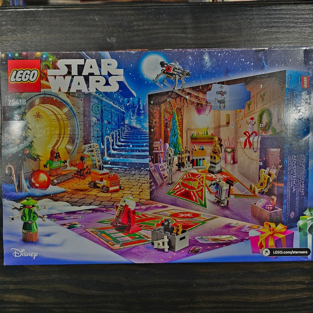 2025 LEGO Star Wars Advent Calendar # 75418 Kids 24-Gift Building Toy 263 Pieces - Picture 4 of 10